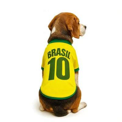 Camisa Pet Brasil N 10