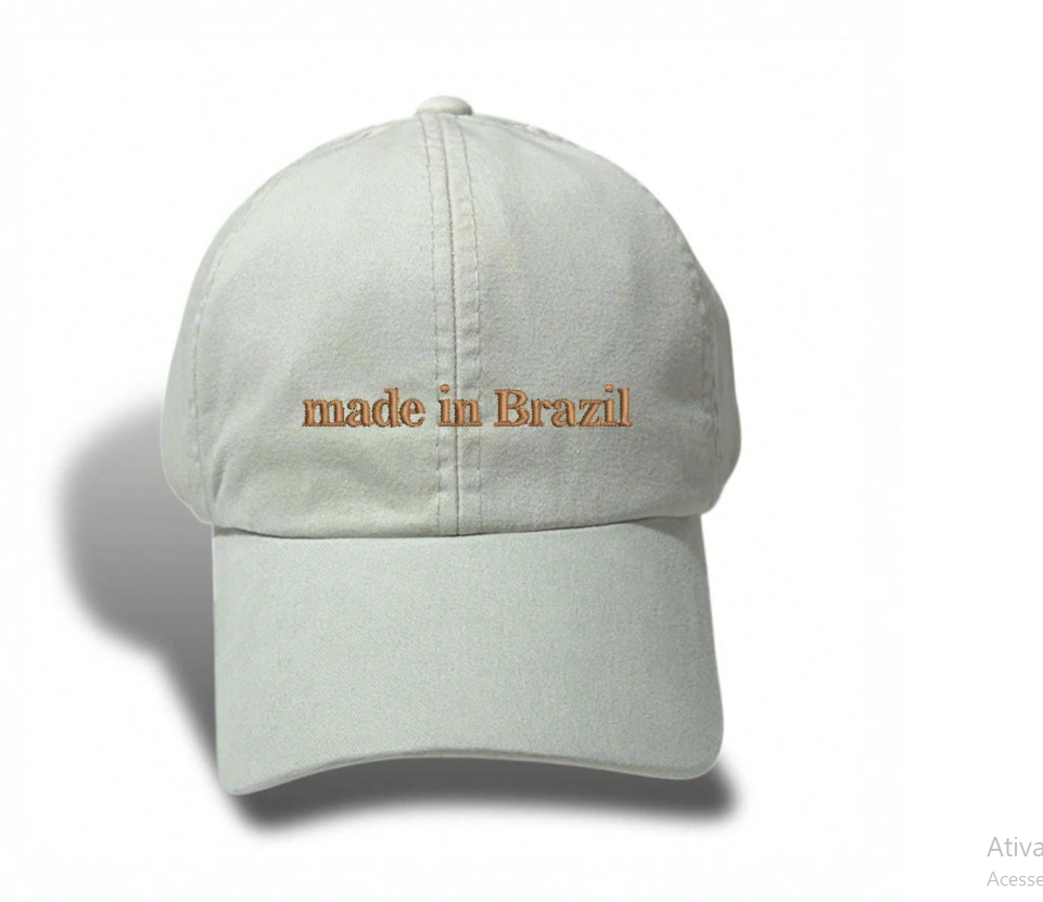 Boné Made in Brazil – Branco