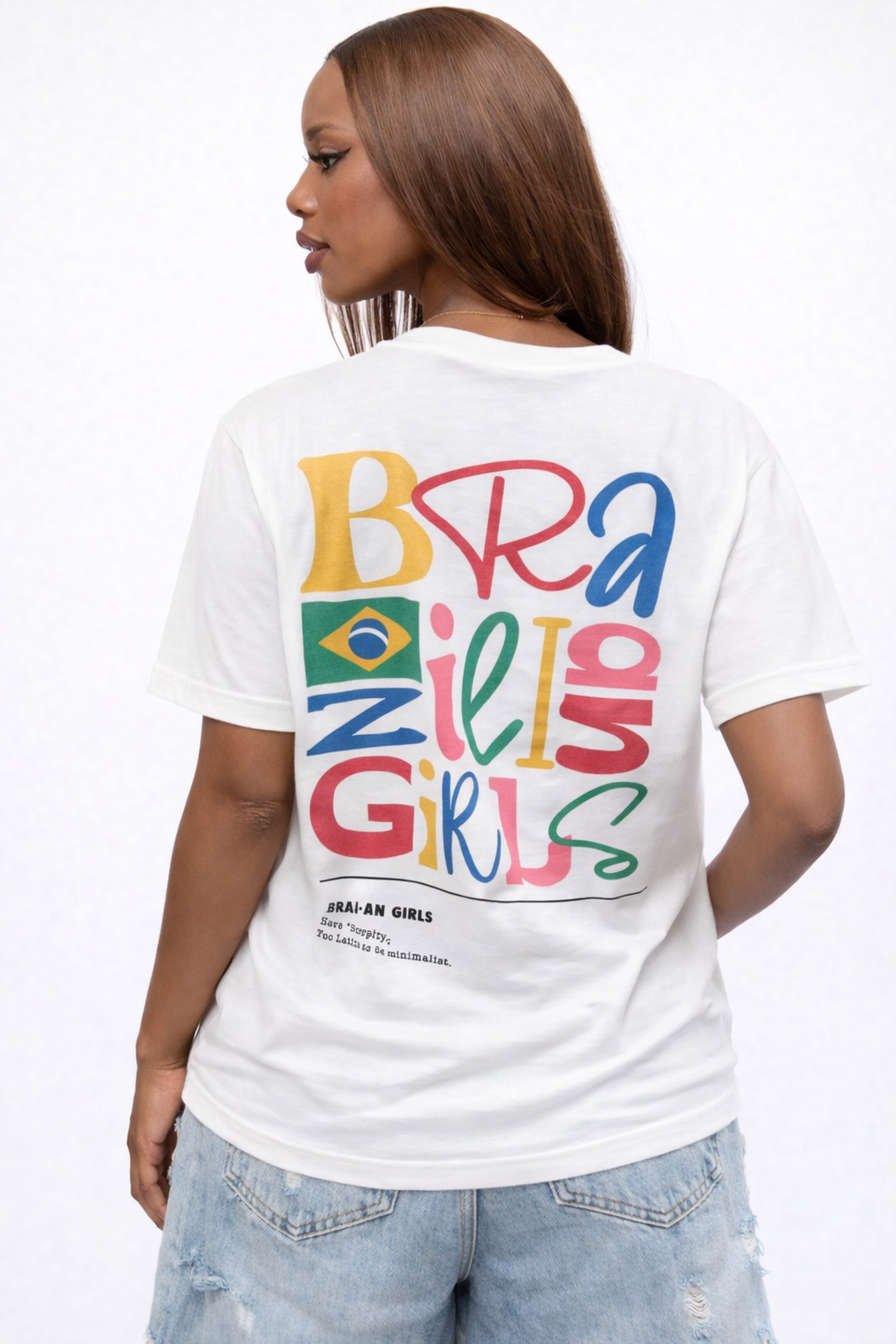 Camisa Brasil Colors